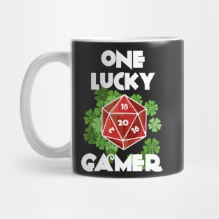 Dungeons & Dragons - One Lucky Gamer - D20 DnD Dice Set Mug